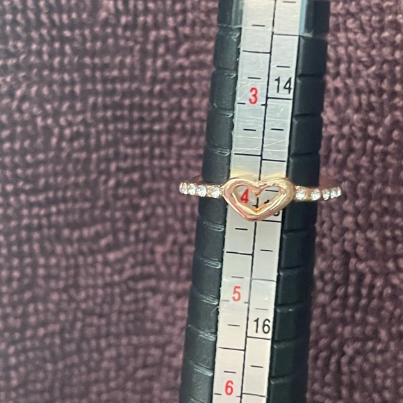 Heart Gold MIDI Ring - Picture 4 of 5